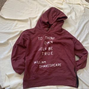 William Shakespeare f21 hoodie